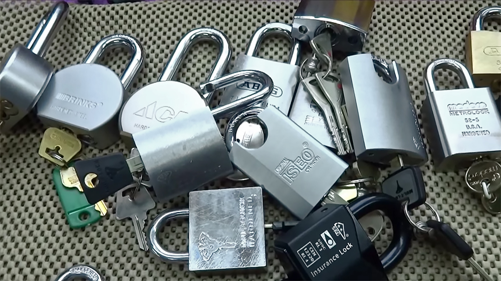 Lock security lockpicking BosnianBill padlock key 5