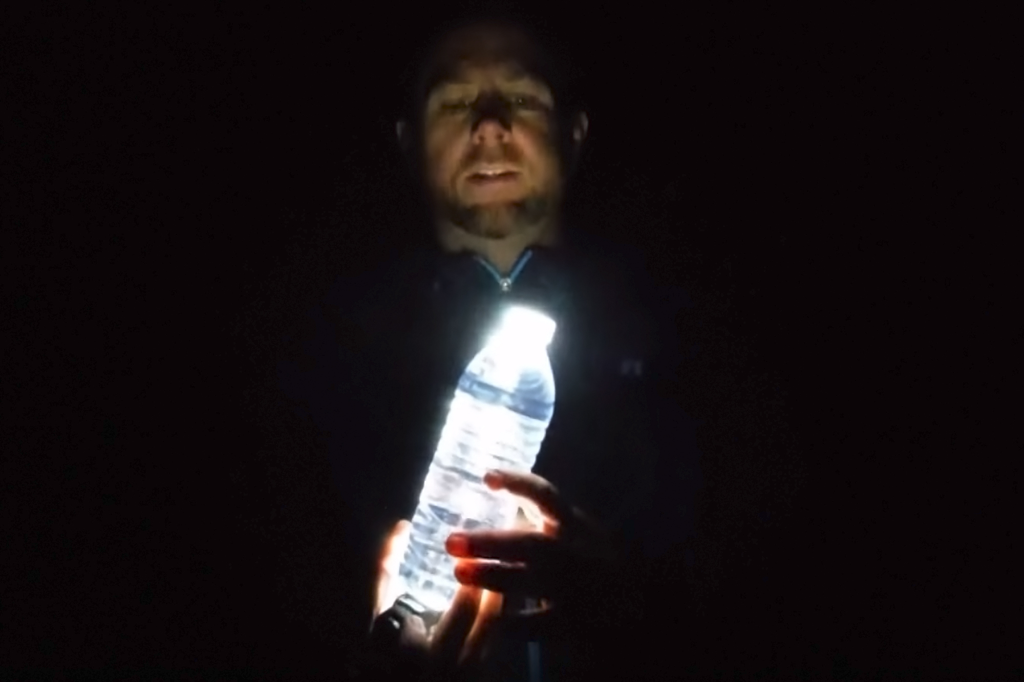 Water Bottle Lantern