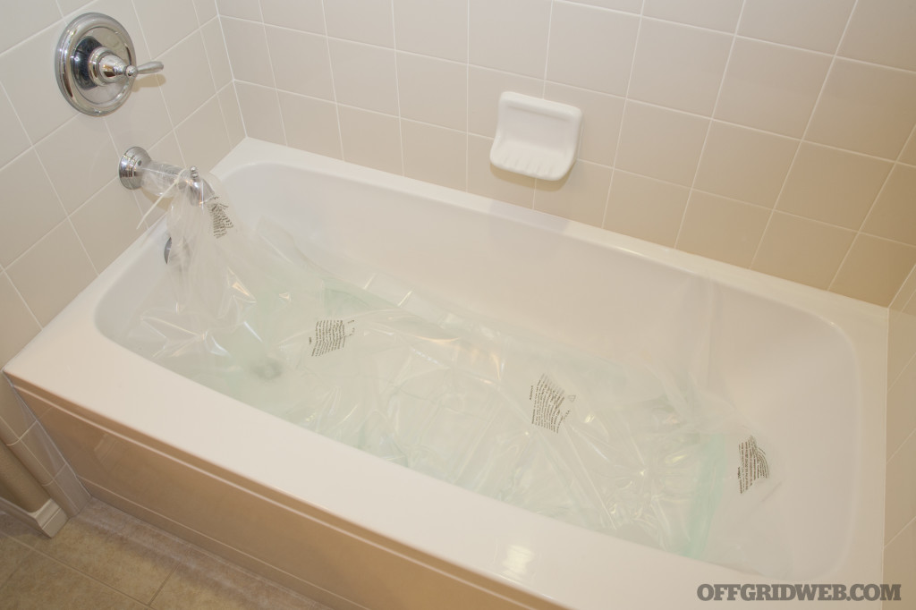 AquaPodKit emergency water storage 10