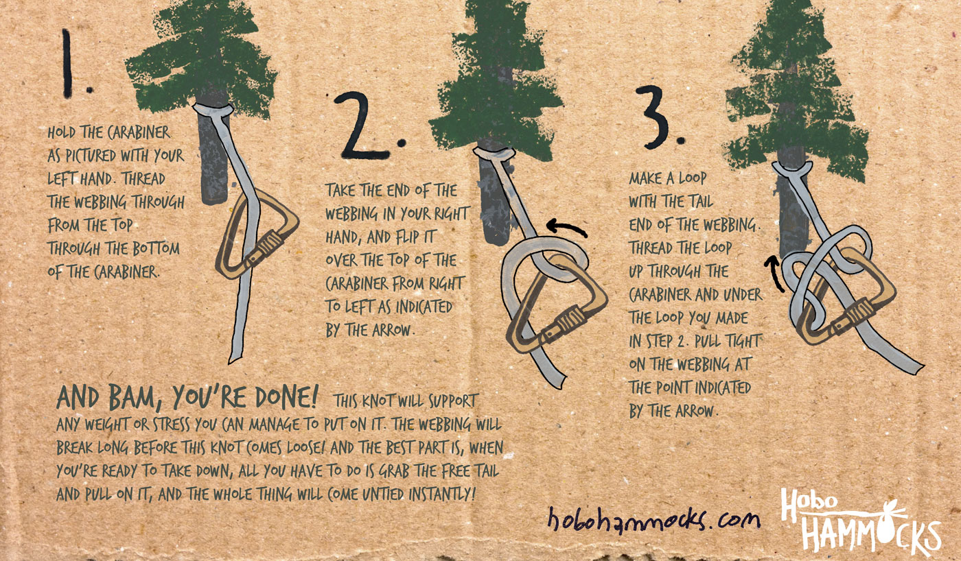 Knots to Know: Quick-Release Hammock Knot
