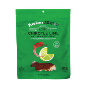 Fusion Jerky Chipotle Lime Artisian Beef Jerky