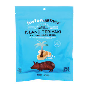 Fusion Jerky Island Teriyaki Artisian Pork Jerky