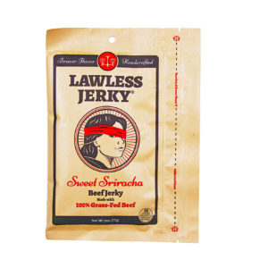 Lawless Jerky Sweet Sriracha Beef Jerky