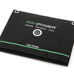 RAVPower 15-Watt Foldable Dual-Port Solar Charger