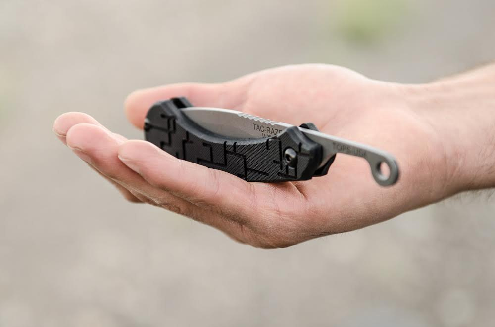 TOPS TAC-Raze friction folding knife 5