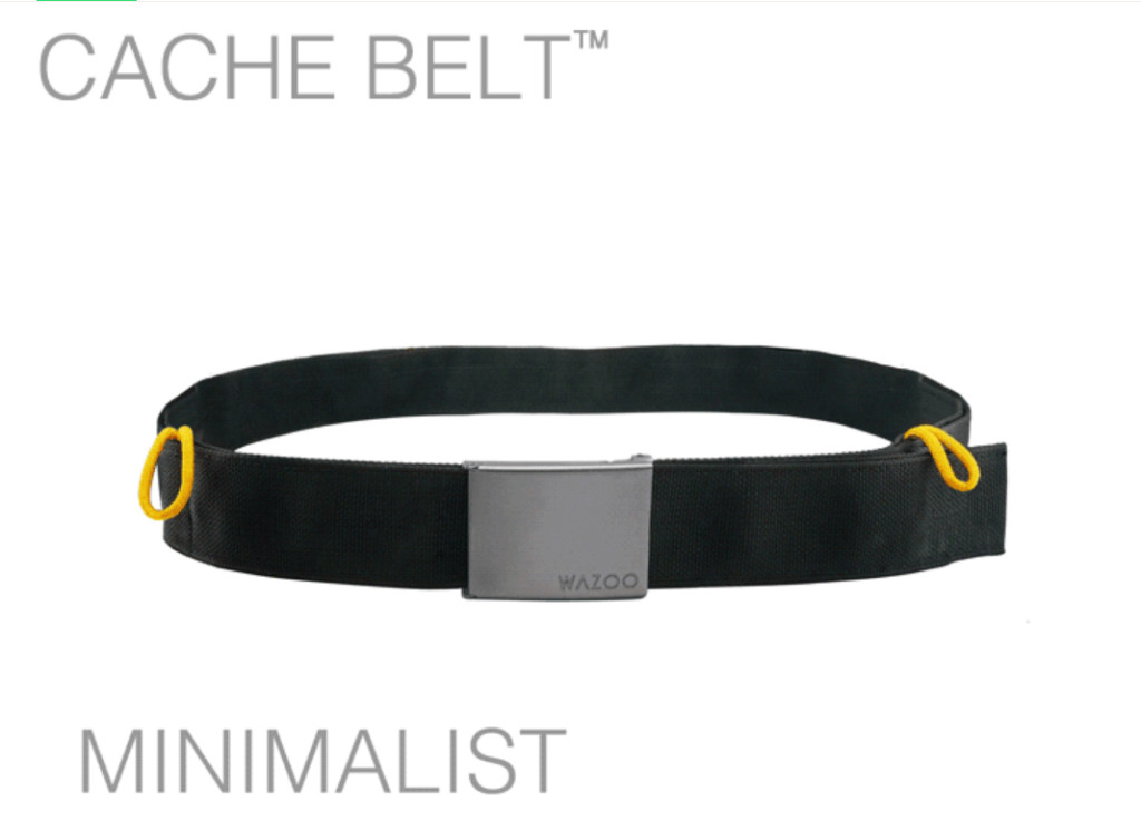 Wazoo Cache Belt apparel kickstarter 3