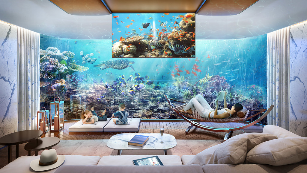Floating seahorse ocean home Dubai 2