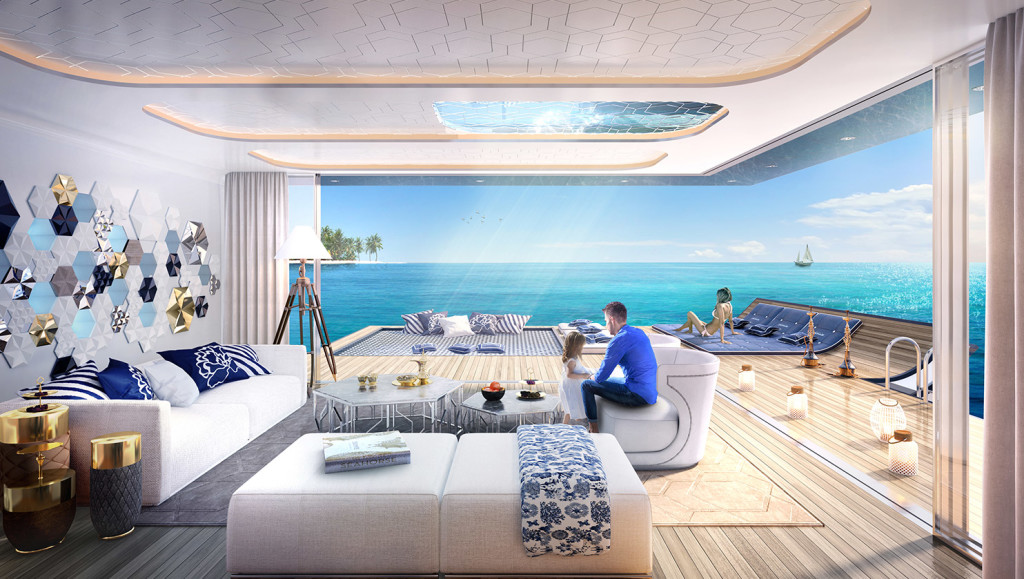 Floating seahorse ocean home Dubai 7