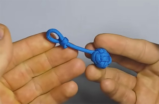Making a Paracord Ball Keychain