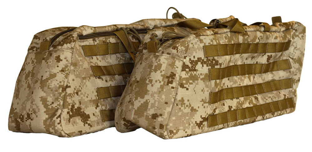 Skull crush motorcyle saddle bag 4