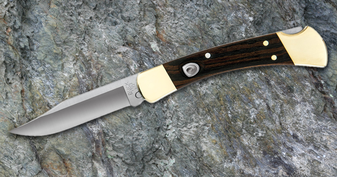 New Buck 110 Auto PushButton Folding Knife RECOIL OFFGRID