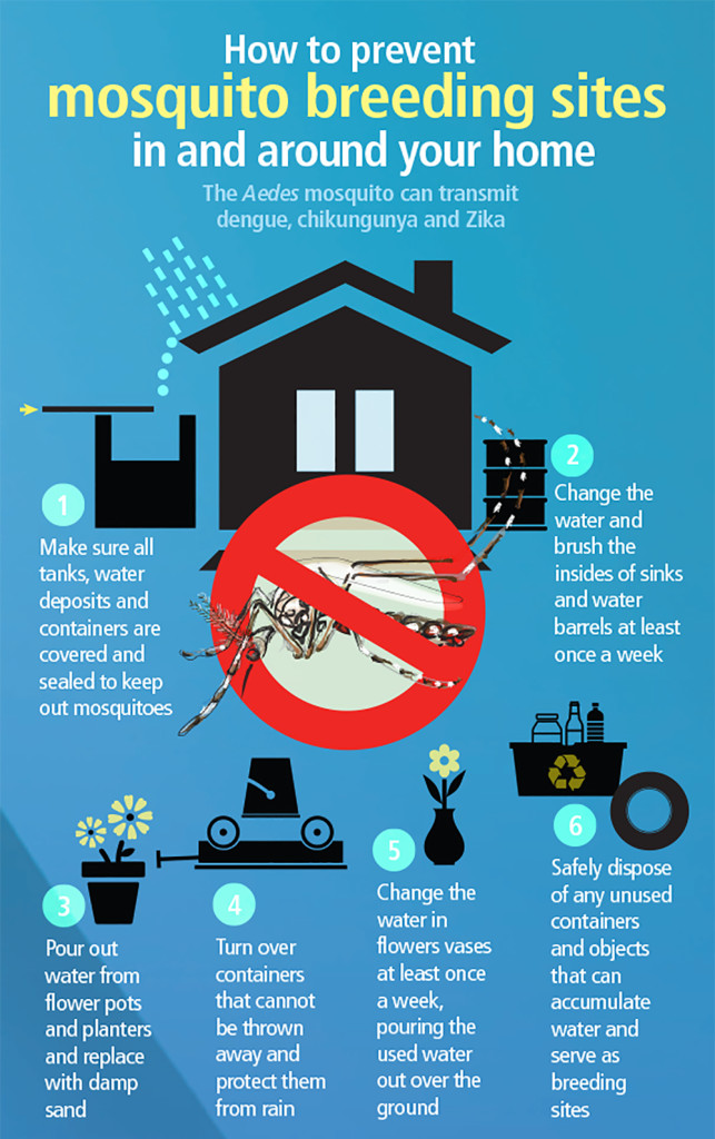 Infographics for Mosquito Season RECOIL OFFGRID
