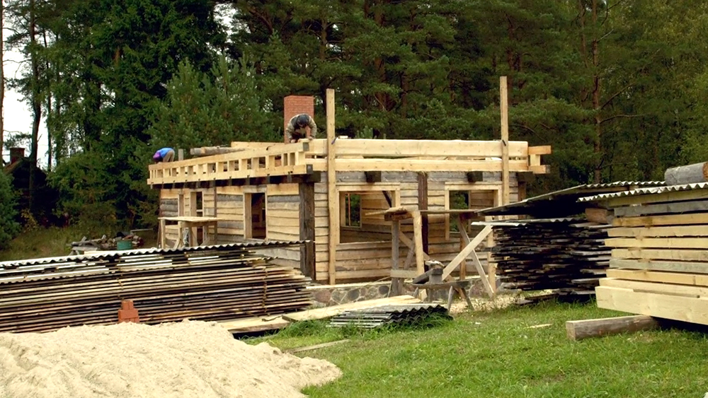 Log cabin shelter building woodworking homestead 6
