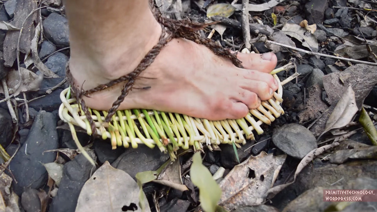 Primitive Technology How To Make Sandals Recoil Offgrid