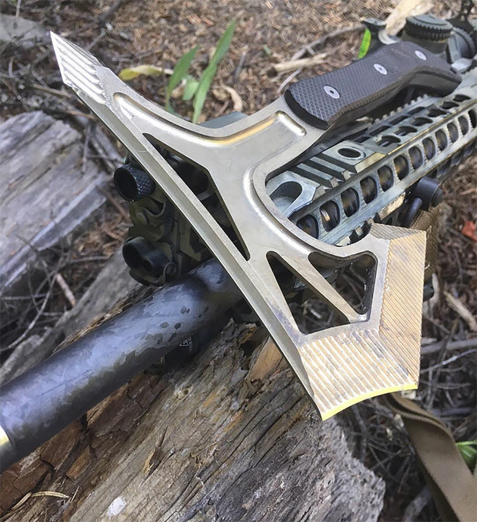 Jake Hoback PROOF of life axe blade tomahawk knife 2