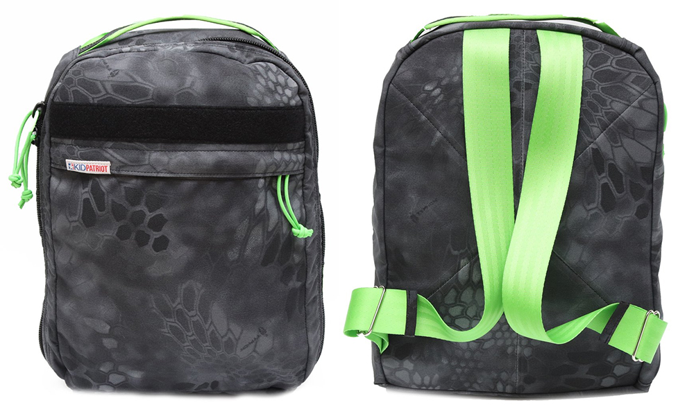 Kid Patriot backpack bug out bag children family survival 5