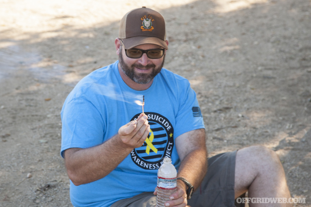 3MR survival training event 2017 fire water food tools 13