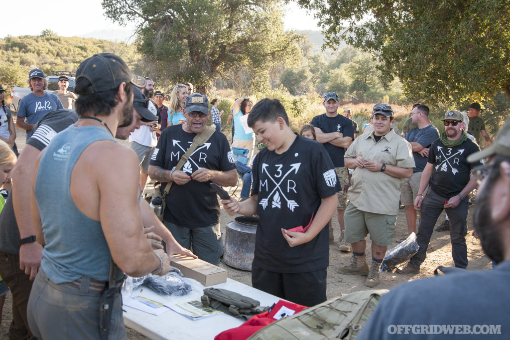 3MR survival training event 2017 fire water food tools 67