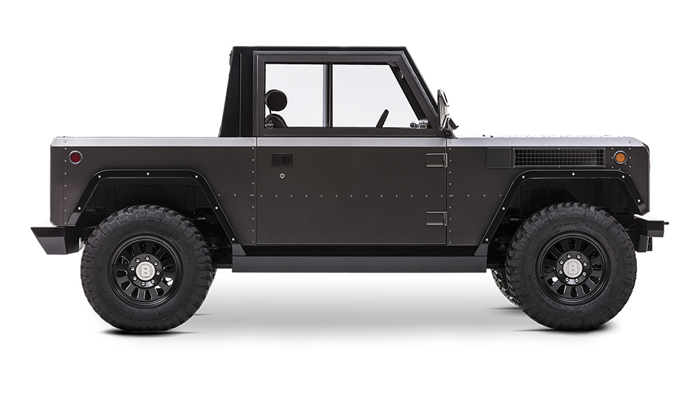 Bollinger Motors B1 electric truck offroad SUV bugout vehicle 9