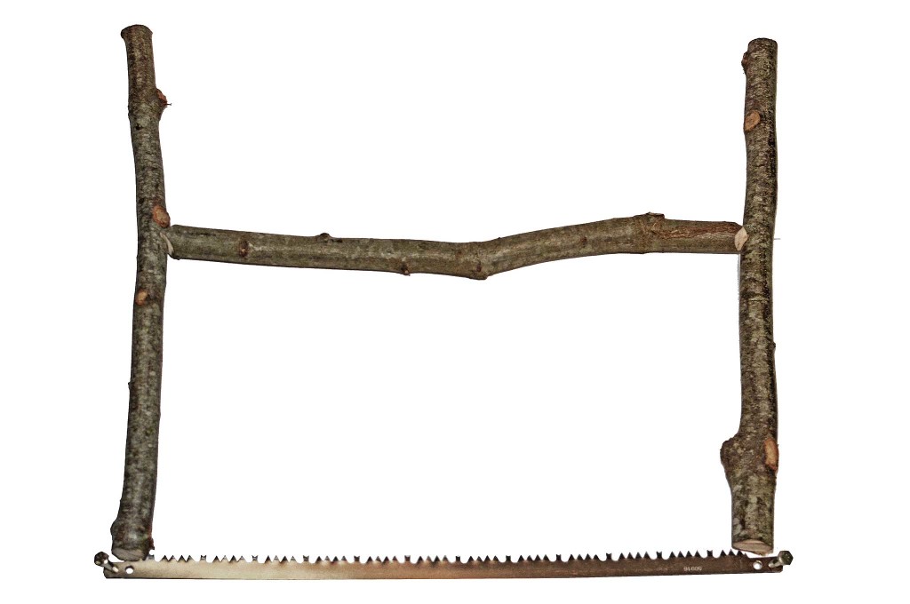 DIY-improvised-bucksaw-saw-blade