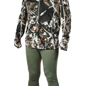 First Lite Wilkin Half Zip Aerowool Top & Glenbrook 3/4 Length Aerowool Bottoms