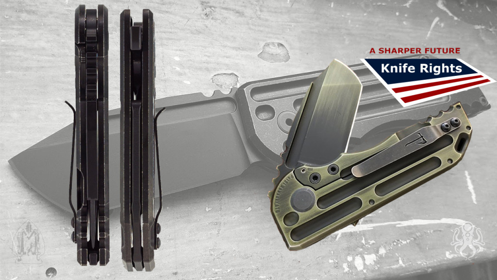 Jake Hoback knives Black Stallion WarHorse folding knife rights donation 2