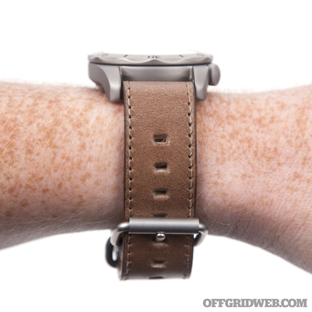 Bertucci A-2TR Vintage GMT watch rotating bezel navigation compass dual time zone survival 13