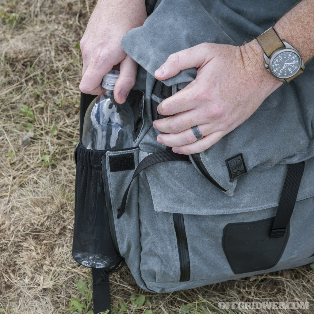 Grey Ghost Gypsy backpack review waxed canvas gray man urban edc 24