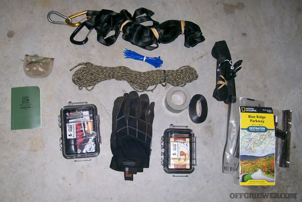 Russ Hobgood go bag loadout survival gear bug out backpack shtf hiking 3