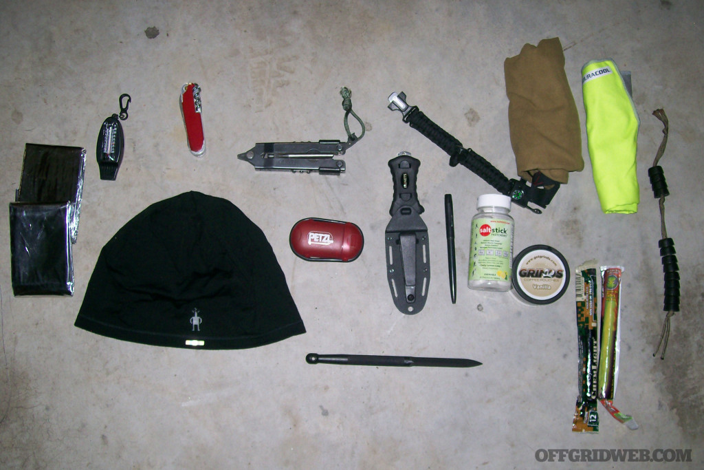 Russ Hobgood go bag loadout survival gear bug out backpack shtf hiking 4