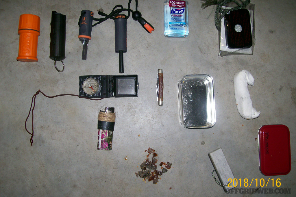 Russ Hobgood go bag loadout survival gear bug out backpack shtf hiking 5