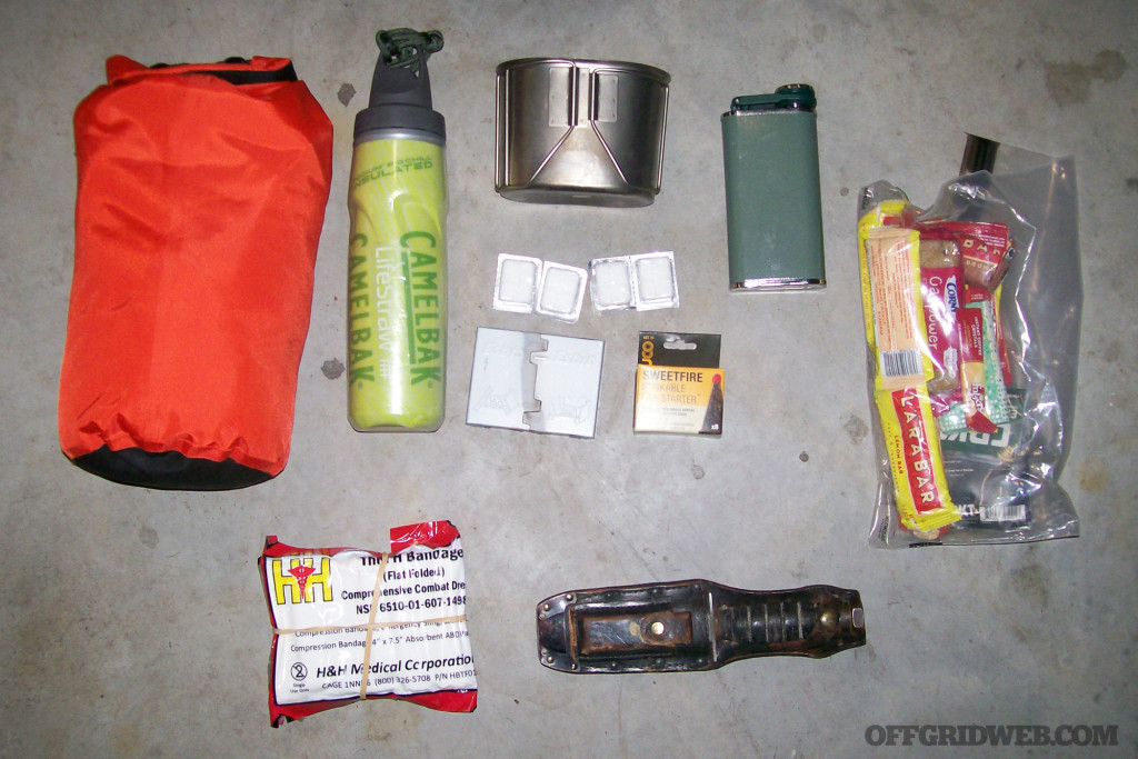 Russ Hobgood go bag loadout survival gear bug out backpack shtf hiking 8