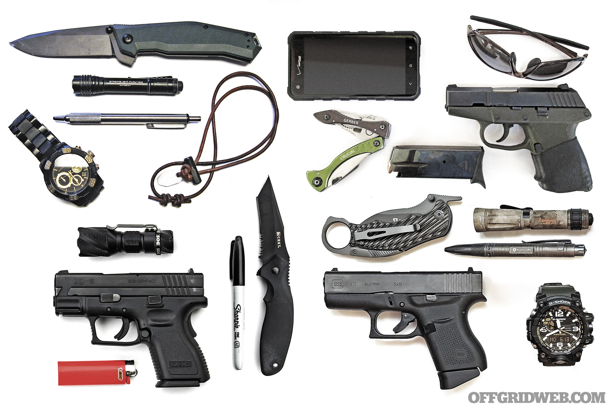 Preppers' Pocket Dump: 4 Survivalist EDC Loadouts