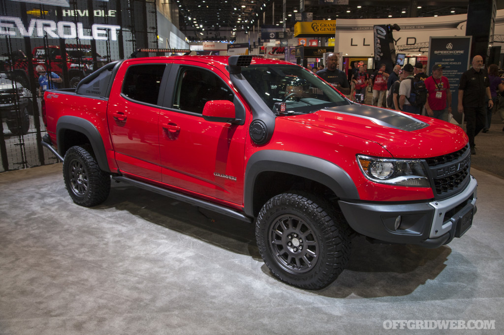 SEMA 2018 gallery Chevrolet trucks off road vehicles bugout survival 61