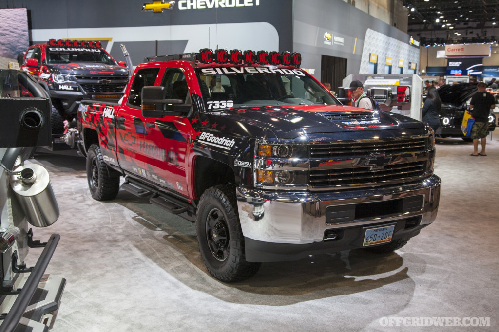 SEMA 2018 gallery Chevrolet trucks off road vehicles bugout survival 64