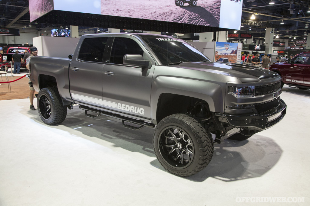 SEMA 2018 gallery Chevrolet trucks off road vehicles bugout survival 65