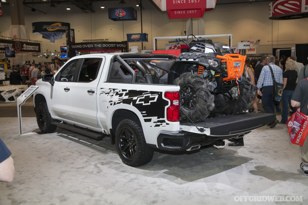 SEMA 2018 gallery Chevrolet trucks off road vehicles bugout survival 72