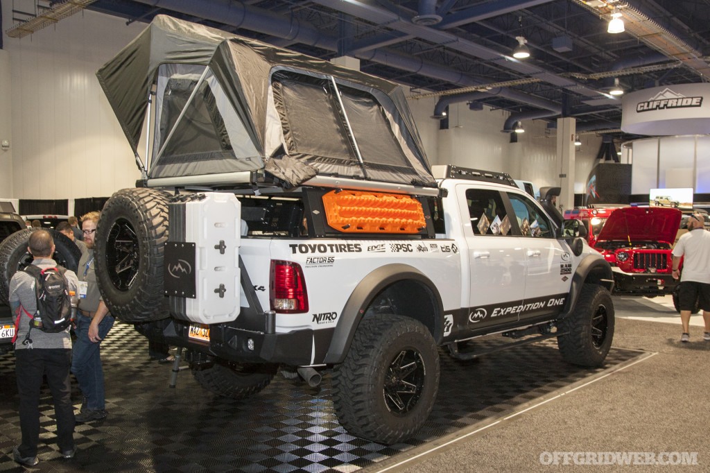 SEMA 2018 gallery Dodge Ram trucks off road vehicles bugout survival 92