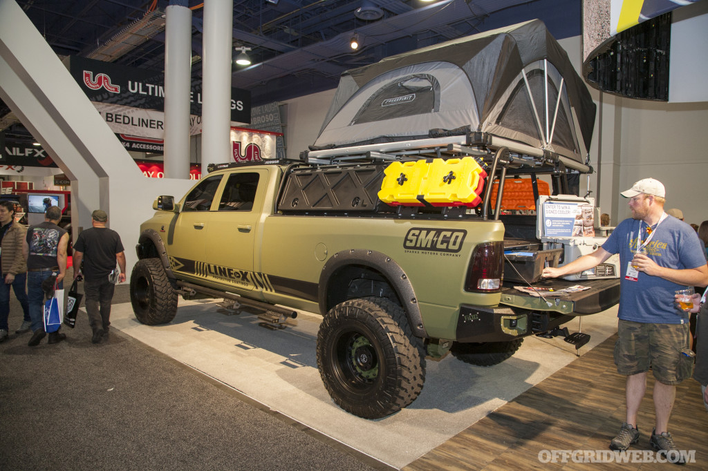 SEMA 2018 gallery Dodge Ram trucks off road vehicles bugout survival 93