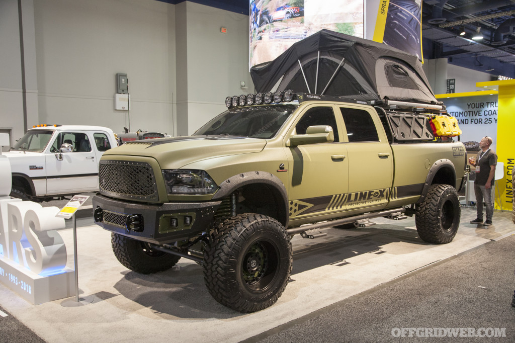 SEMA 2018 gallery Dodge Ram trucks off road vehicles bugout survival 94