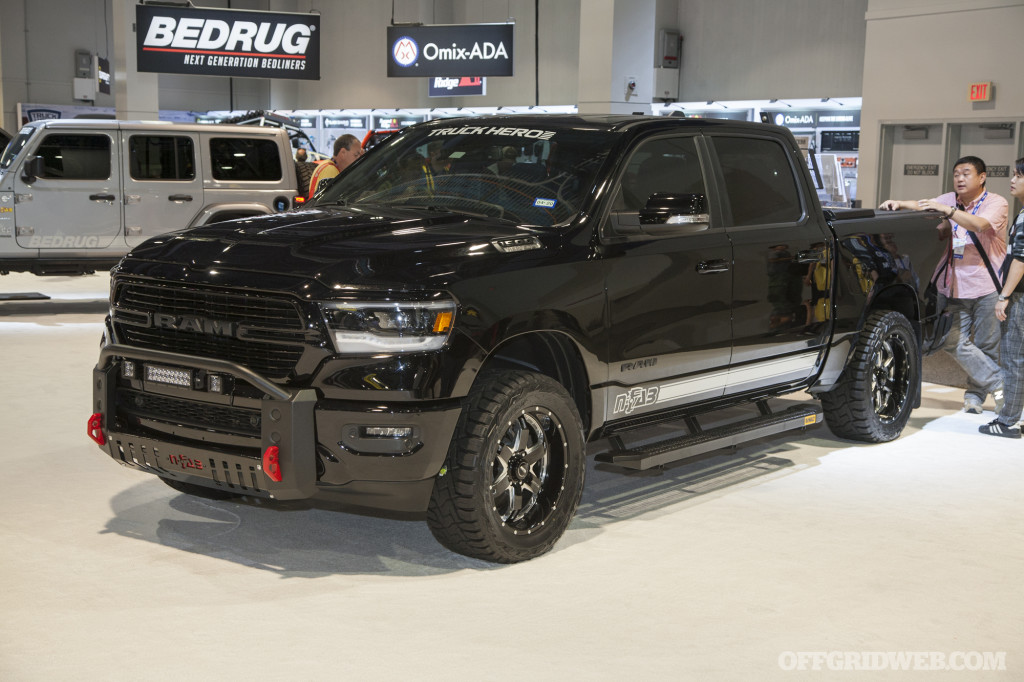 SEMA 2018 gallery Dodge Ram trucks off road vehicles bugout survival 95