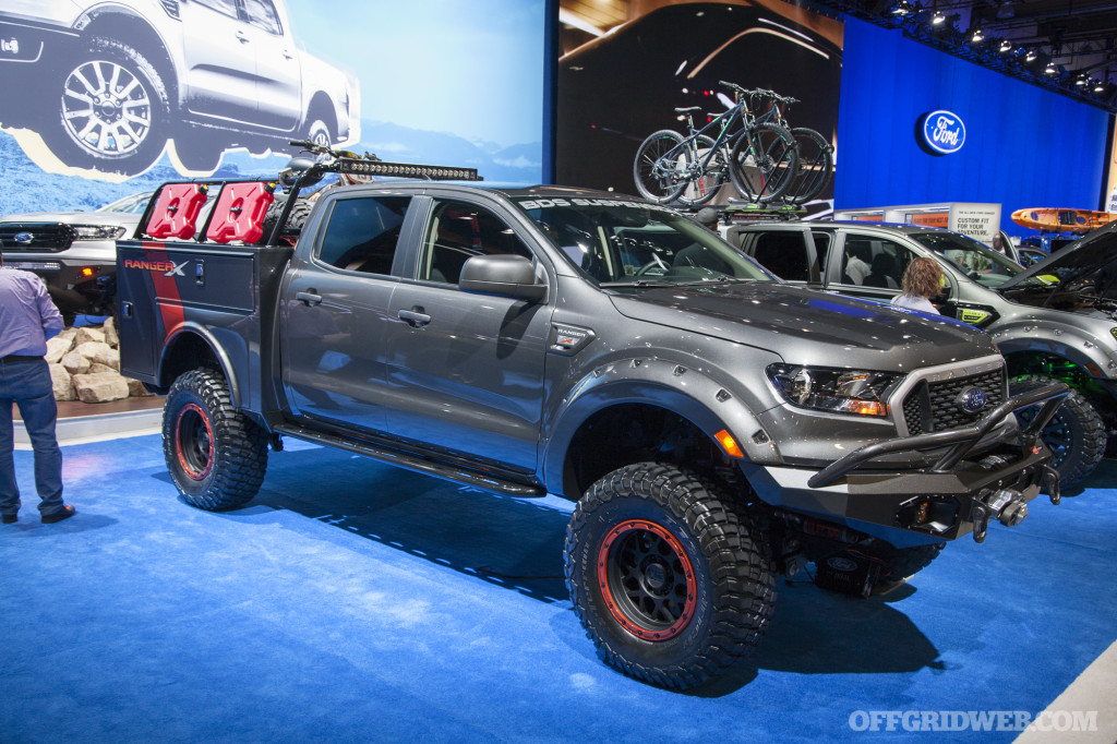 SEMA 2018 gallery Ford trucks off road vehicles bugout survival 01