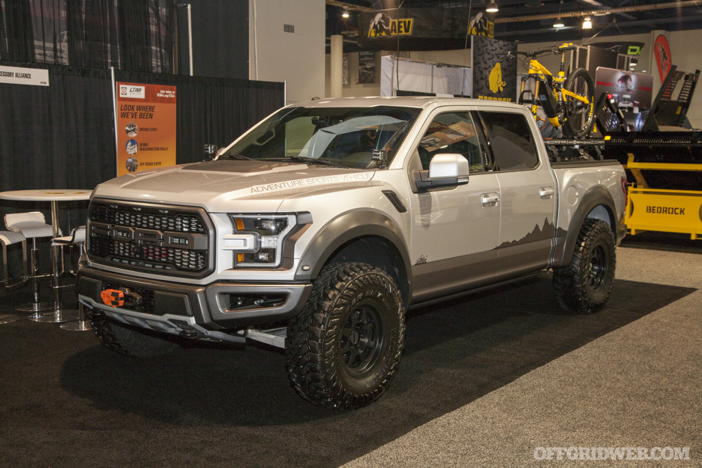 SEMA 2018 gallery Ford trucks off road vehicles bugout survival 24