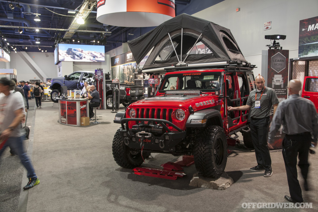 SEMA 2018 gallery Jeep trucks off road vehicles bugout survival 74