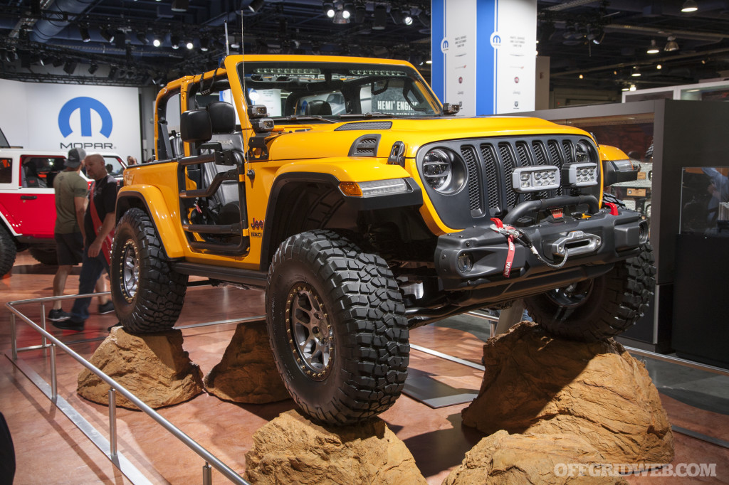 SEMA 2018 gallery Jeep trucks off road vehicles bugout survival 79