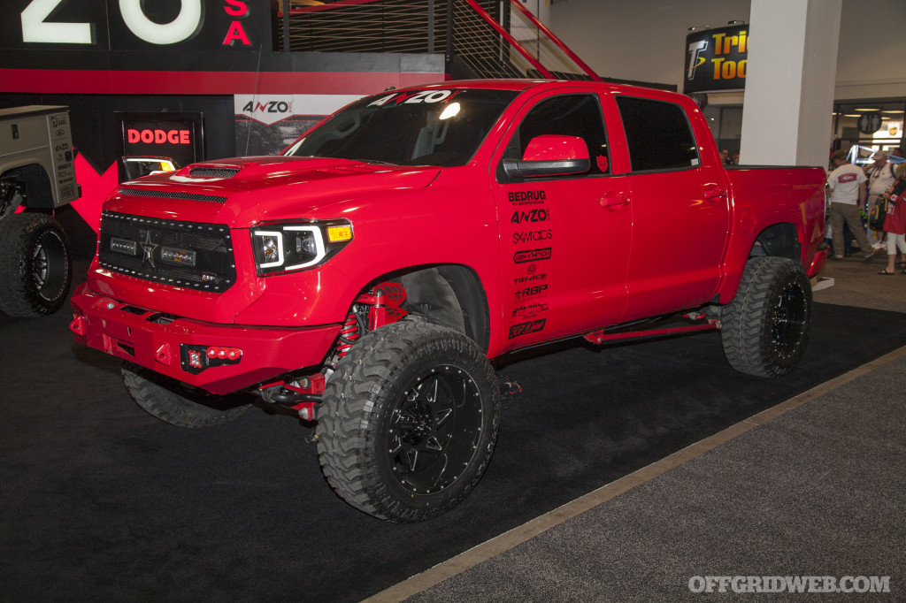 SEMA 2018 gallery Toyota trucks off road vehicles bugout survival 34