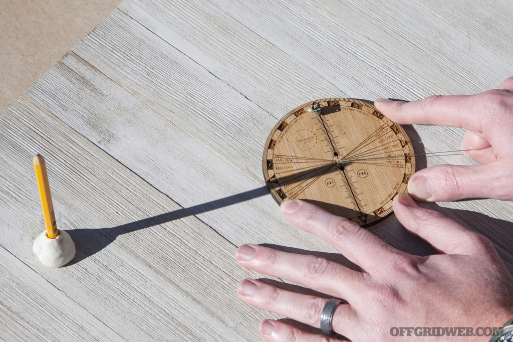 Africa Sun Compass solar celestial navigation tool GPS latitude longitude survival 25