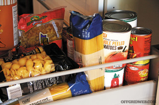 image of pantry food items