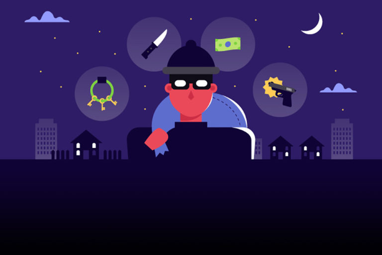 Infographic: Burglaries in the United States