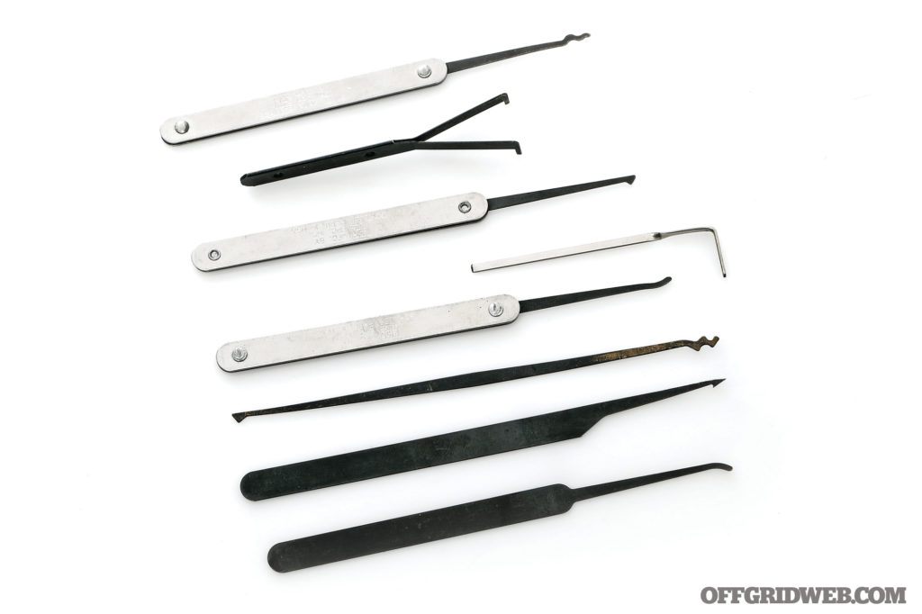 Lock security lockpick keys safety home defense burglary survival preparedness 9